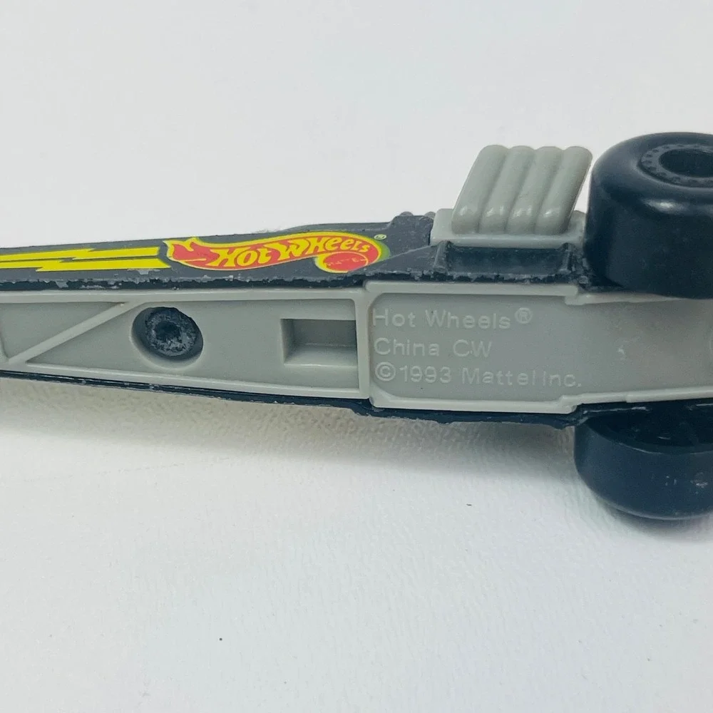 1993 Hot Wheels McDonald's Dragster Black Happy Meal Toy Baggie #8